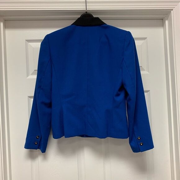 Vintage Kasper 80’s Working Girl Suit Jacket sz 8 - Picture 3 of 4